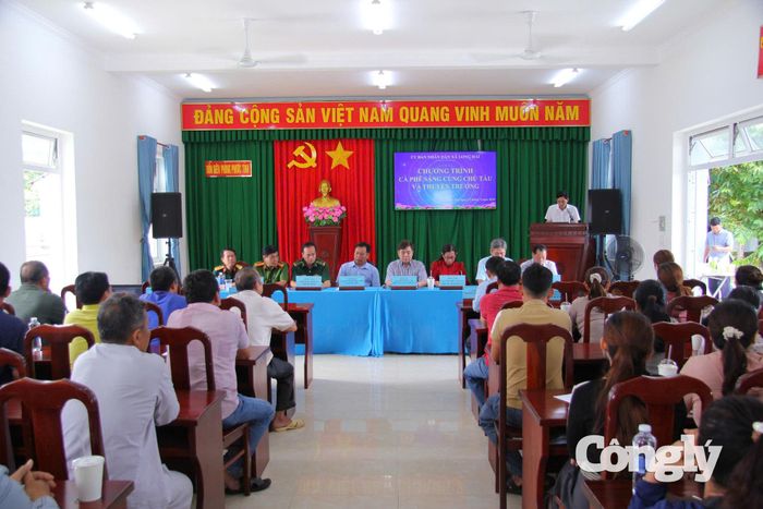 Chương trình “Cà phê sáng cùng chủ tàu và thuyền trưởng”.