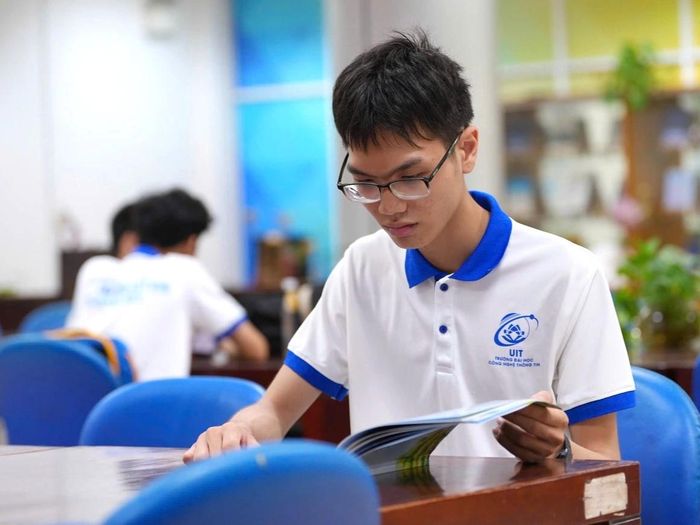 Đến với Đại học Quốc gia Thành phố Hồ Chí Minh, Phú Quang hứa hẹn sẽ là "chiến binh" chinh phục nhiều giải thưởng khoa học lớn trong tương lai. Ảnh do nhân vật cung cấp