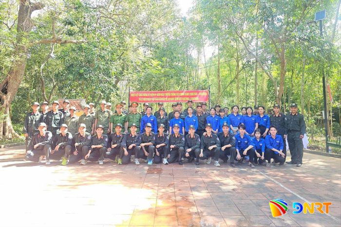 Di tích Rừng cây Bác Hồ là "địa chỉ đỏ" trong giáo dục truyền thống yêu nước cho thế hệ trẻ. Ảnh: QUANG SƠN