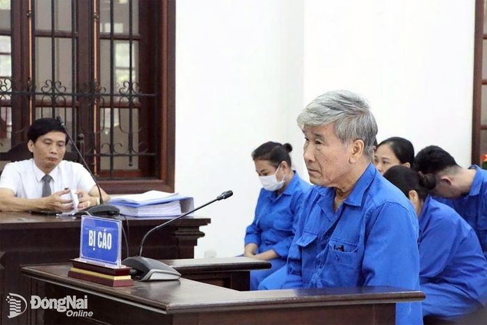 Bị cáo Bùi Thế Hùng tại phiên tòa xét xử trong phần tranh tụng. Ảnh: Tố Tâm