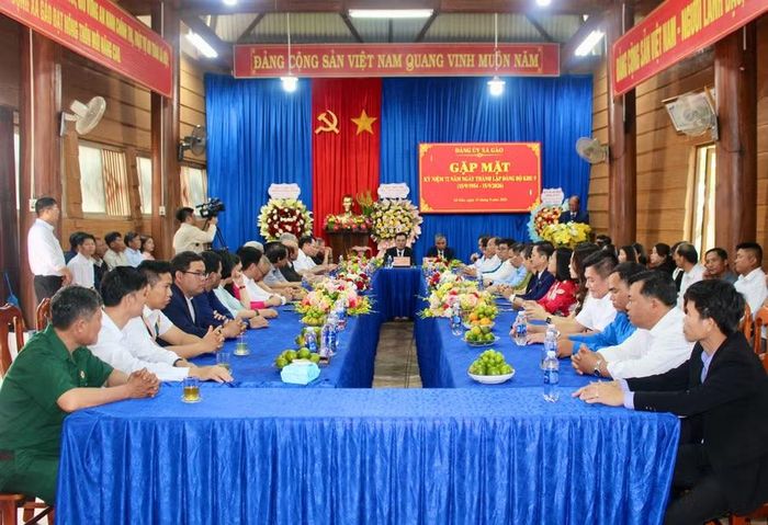 Quang cảnh buổi gặp mặt. Ảnh: Minh Chí