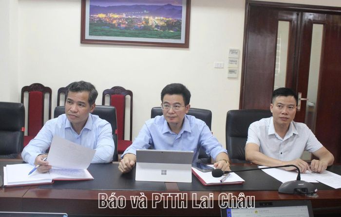 Đại biểu dự hội nghị tại điểm cầu Ban Tuyên giáo Tỉnh ủy.