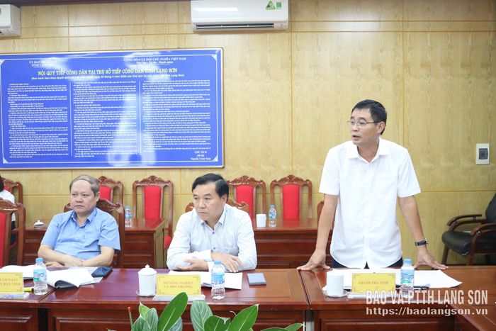 Chánh Thanh tra tỉnh trả lời, làm rõ một số nội dung công dân kiến nghị tại buổi tiếp công dân tháng 9