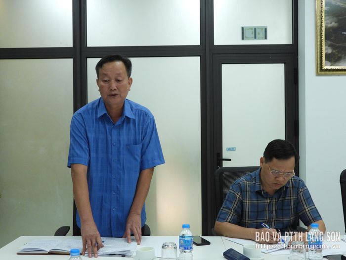 Đại diện nhà đầu tư phát biểu ý kiến tại cuộc khảo sát