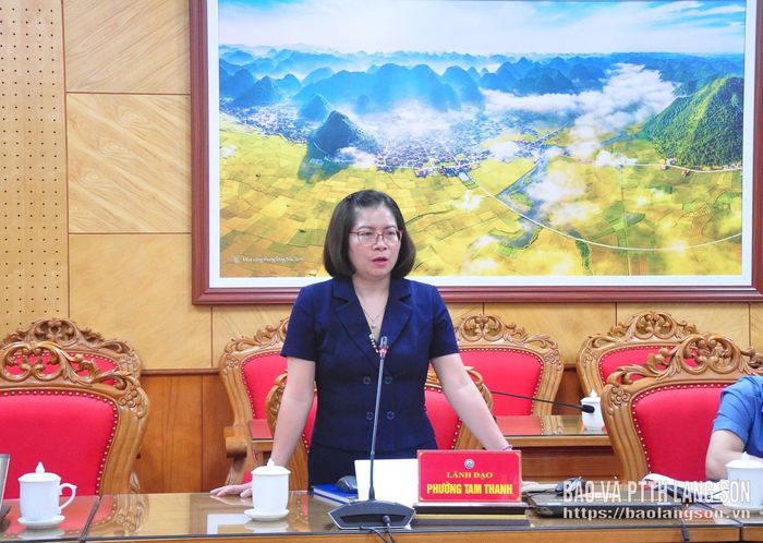 Lãnh đạo UBND phường Tam Thanh nêu khó khăn, vướng mắc tại cuộc họp