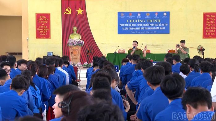 Các cơ sở giáo dục trên địa bàn tỉnh đã tổ chức 730 cuộc tuyên truyền, tọa đàm về phòng, chống ma túy.