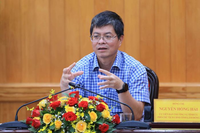 Phó Chủ tịch Thường trực UBND tỉnh Lâm Đồng Nguyễn Hồng Hải sẽ phụ trách nhiều lĩnh vực quan trọng về kinh tế