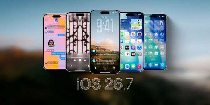 Apple phát hành iOS 26.7