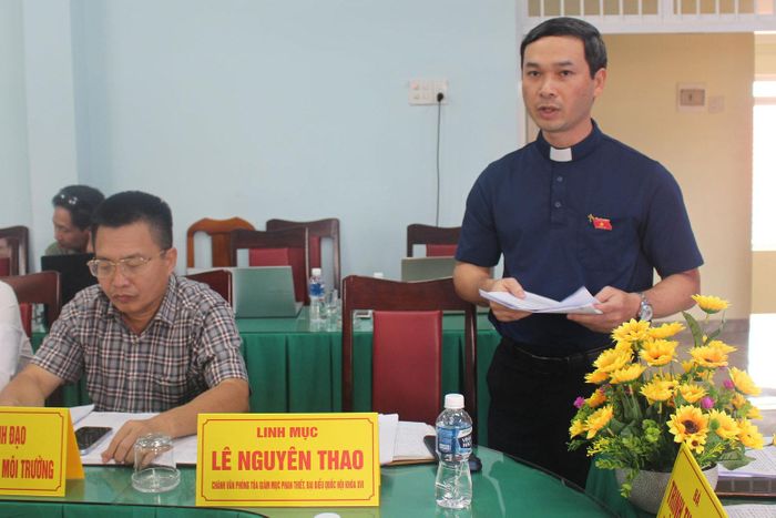 Linh mục Lê Nguyên Thao, ĐBQH tỉnh, Chánh Văn phòng Tòa Giám mục Phan Thiết