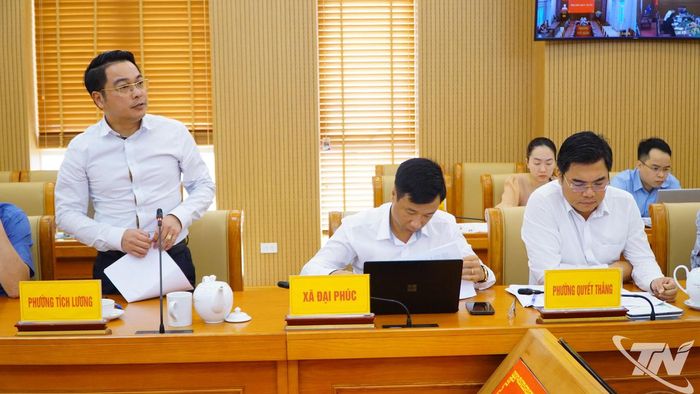 Đại biểu phát biểu tại Hội nghị.