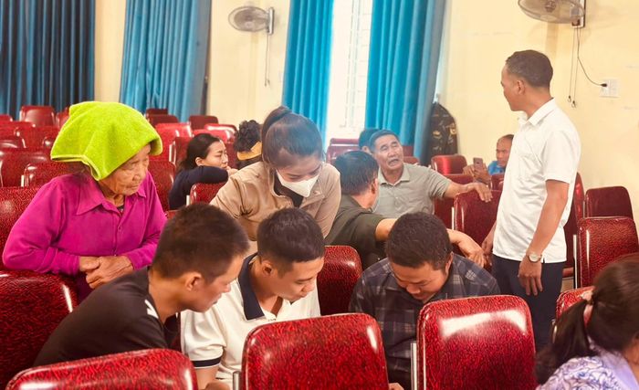 Công tác giải phóng đang được các địa phương tích cực triển khai. Nhiều buổi đối thoại, tuyên truyền vận động được tổ chức tại thôn xóm. (Ảnh: xã Kim Bảng)