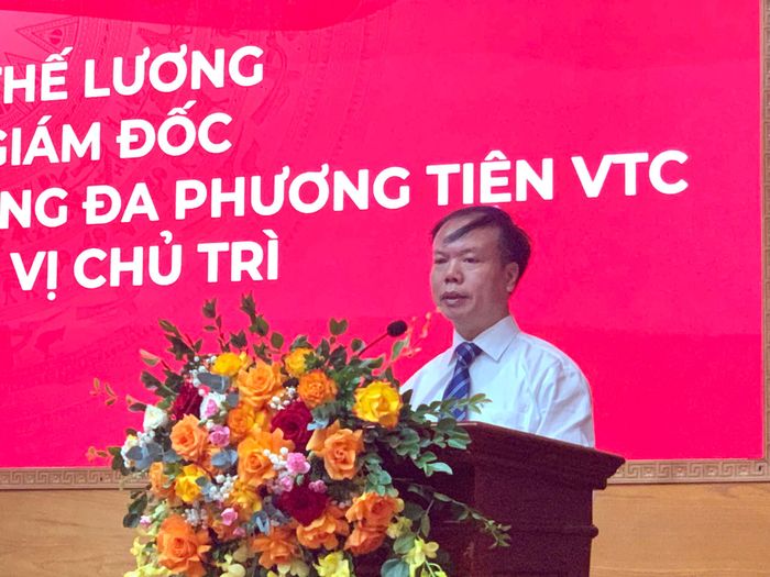 Ông Dương Thế Lương, Phó tổng giám đốc Tổng công ty VTC, đại diện đơn vị tổ chức chương trình Bản Sắc 2026.