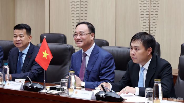 Thứ trưởng Phạm Thế Tùng bày tỏ vui mừng nhận thấy, hợp tác giữa Bộ Công an Việt Nam và Bộ Nội vụ Belarus thời gian qua ngày càng đi vào chiều sâu, đạt nhiều kết quả thiết thực.