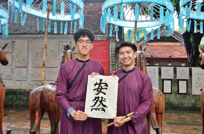 Chương trình "Nét chữ An Nhiên" mở cửa đón công chúng từ ngày 15-19/9, tại Khu Trải nghiệm Di sản, Di tích Quốc gia đặc biệt Văn Miếu - Quốc Tử Giám, Hà Nội.