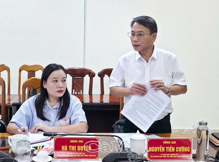Đồng chí Nguyễn Tiến Cường, Phó Trưởng ban Công tác nông dân, Trung ương Hội Nông dân Việt Nam, đề nghị cần đẩy mạnh tuyên truyền hội viên cài đặt, kích hoạt và sử dụng nền tảng số “Nông dân Việt Nam”.