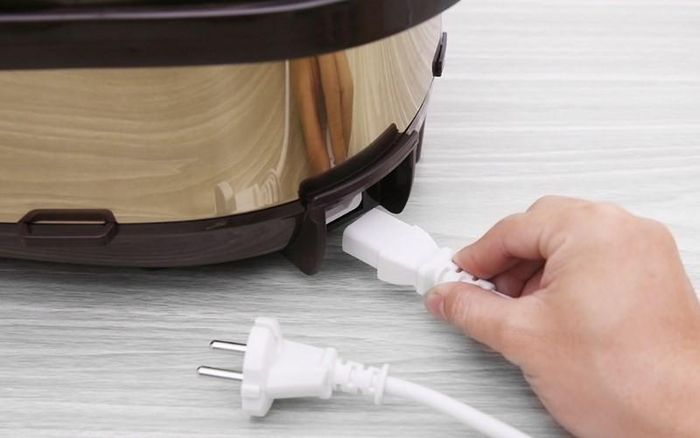 Thiết kế phù hợp với cách vận hành của nồi cơm điện. Ảnh minh họa.