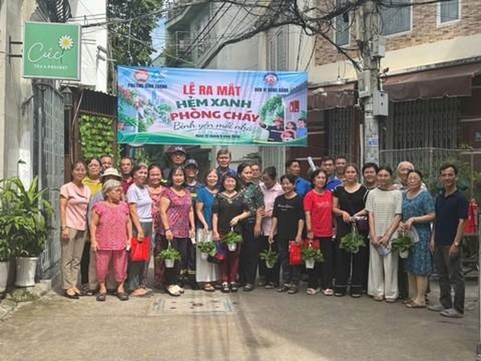 Phường Bình Thạnh ra mắt mô hình ý nghĩa, chung sức đẩy lùi "giặc lửa"