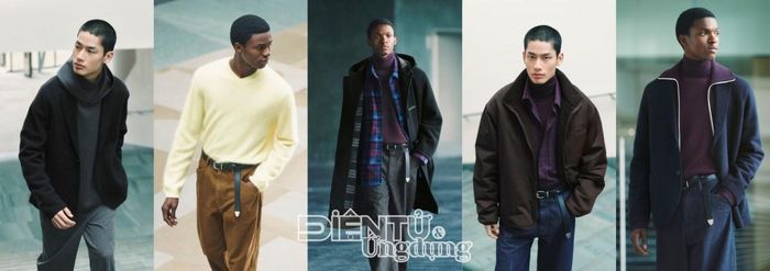 Một điểm nhấn trong BST mùa Thu/Đông 2026 UNIQLO : C lần này chính là bảng màu với sắc đỏ bordeaux quyến rũ, nâu ấm áp kết hợp cùng tông than chì trầm thanh lịch