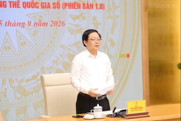 Phó Thủ tướng Hồ Quốc Dũng phát biểu tại Hội nghị - Ảnh: CP