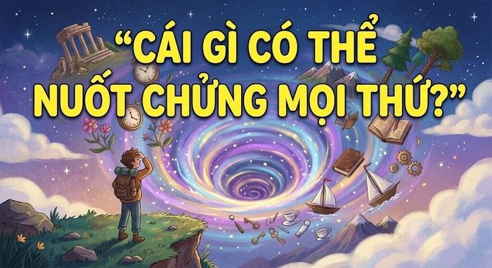 Cái gì có thể nuốt chửng mọi thứ? ( Ảnh minh họa )