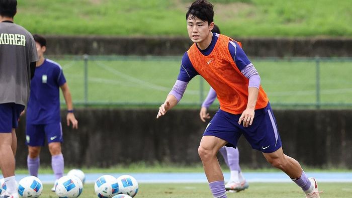 Cầu thủ Lee Gi-hyuk của U23 Hàn Quốc đã bày tỏ quyết tâm giành HCV ở ASIAD 2026
