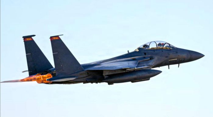 Máy bay F-15E Strike Eagle của Không quân Mỹ. (Nguồn: CBC)