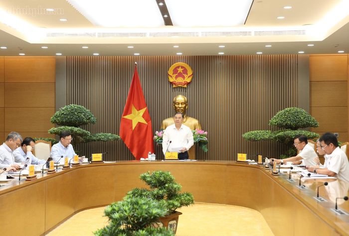 Quang cảnh cuộc làm việc. (Ảnh: chinhphu.vn)