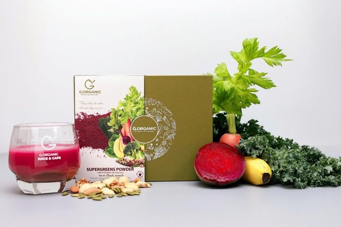 Sản phẩm bột rau củ G.Organic được thị trường đón nhận, người tiêu dùng lựa chọn. Ảnh: NH