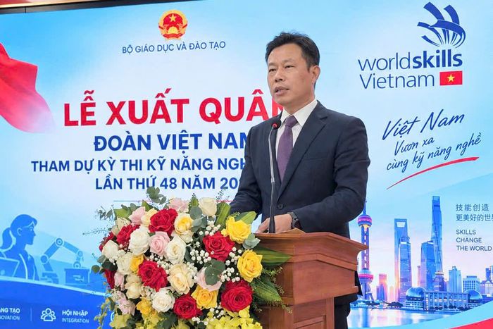 Thứ trưởng Bộ Giáo dục và Đào tạo Lê Quân. Ảnh: Thảo Phạm