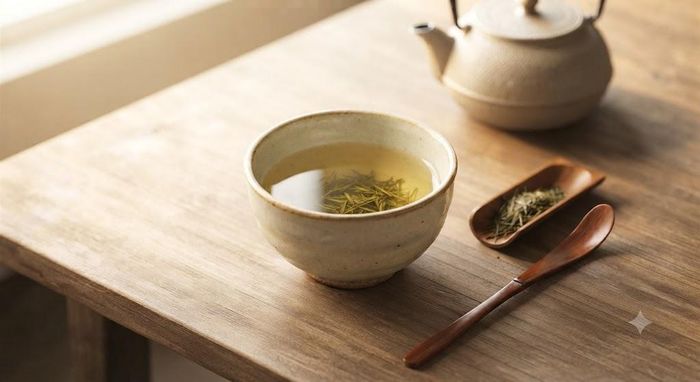 Tác động lên huyết áp của trà xanh rõ hơn trà đen. Ảnh minh họa AI