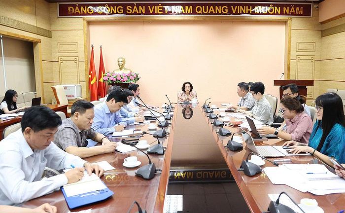 Quang cảnh cuộc họp. Ảnh: Trần Minh