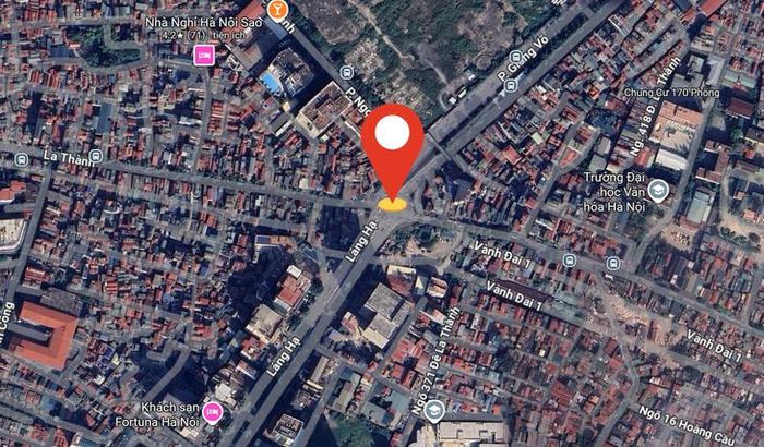 Từ ngày 15/9/2026, phương tiện được lưu thông vào làn BRT tại một số đoạn qua nút Láng Hạ - Giảng Võ - La Thành. (Ảnh Thành Long)