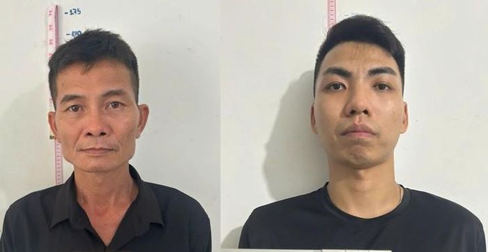 Trần Trí Thức (trái) và Nguyễn Hoàng Khang. Ảnh: Phan Giang.