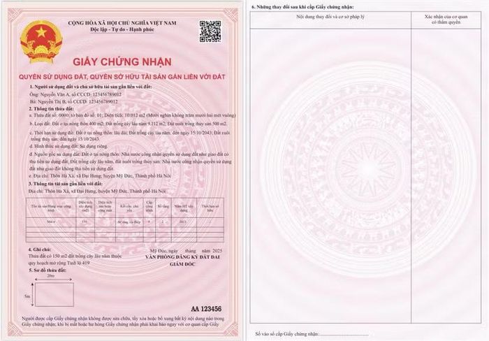 Người dân sẽ được cấp "sổ đỏ" điện tử, tích hợp vào tài khoản VNeID