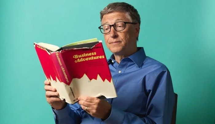  Bill Gates đọc khoảng 50 cuốn sách mỗi năm. Ảnh: ST. 