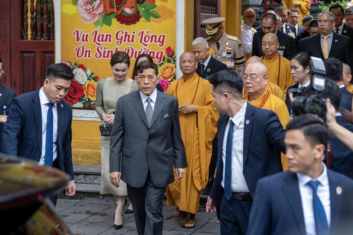Hoạt động diễn ra trong khuôn khổ chuyến thăm cấp Nhà nước của Nhà vua Thái Lan và Hoàng hậu đến Việt Nam từ ngày 14-16/9.