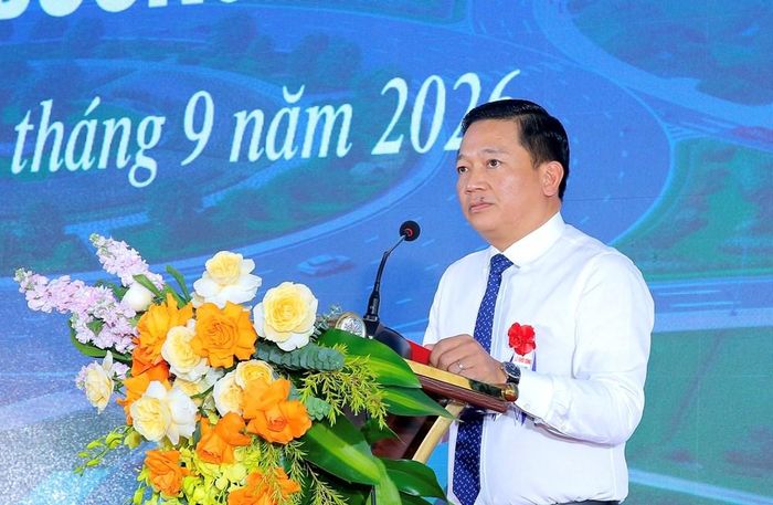 Phó Chủ tịch UBND tỉnh Ninh Bình Nguyễn Cao Sơn phát biểu