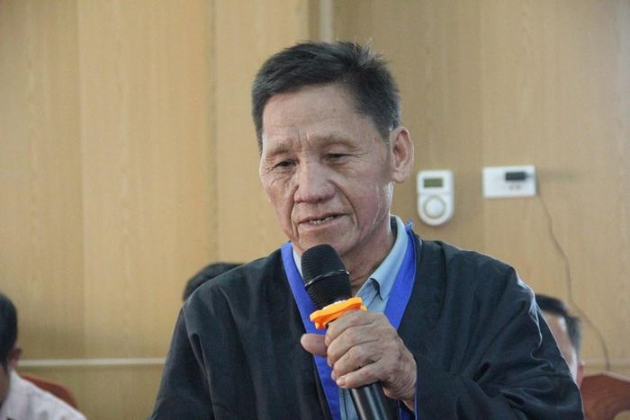 Già làng Hờ Gà Vừ chia sẻ về vai trò của người có uy tín trong cộng đồng tại xã Huồi Tụ