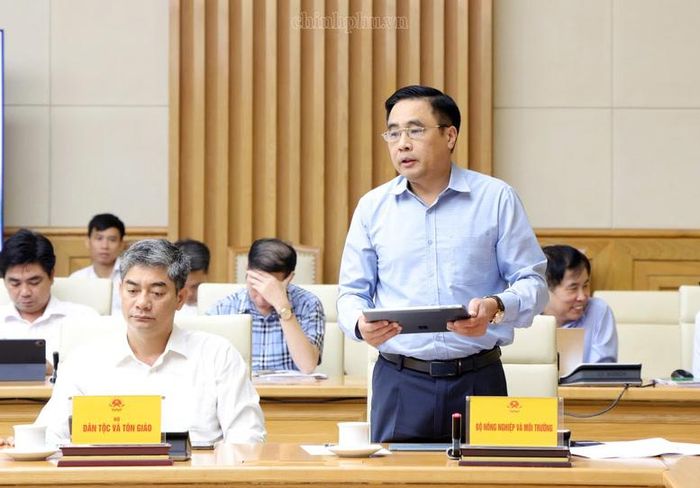 Lãnh đạo các bộ, ngành, địa phương phát biểu - Ảnh: chinhphu.vn/Gia Huy