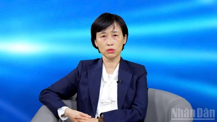 Bà Nguyễn Thanh Hương, Phó Trưởng phòng Hạ tầng thương mại, Cục Quản lý và Phát triển thị trường trong nước, Bộ Công Thương. (Ảnh: BCT cung cấp)