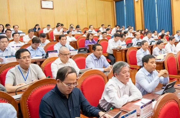 Quang cảnh các học viên tham gia Lớp bồi dưỡng, cập nhật kiến thức đối với Ủy viên Trung ương Đảng khóa XIV. (Ảnh: LÂM HIỀN)