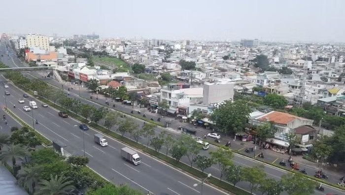Một góc đường Phạm Văn Đồng, Thành phố Hồ Chí Minh. (Ảnh: CTV)