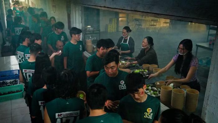 Bộ phim huy động khoảng 700 diễn viên quần chúng. (Ảnh: Đoàn phim cung cấp)