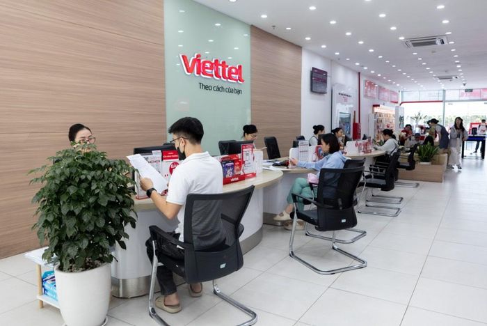 Hoạt động hỗ trợ khách hàng của Viettel. Ảnh do Viettel cung cấp
