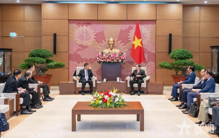 Quang cảnh cuộc tiếp.
