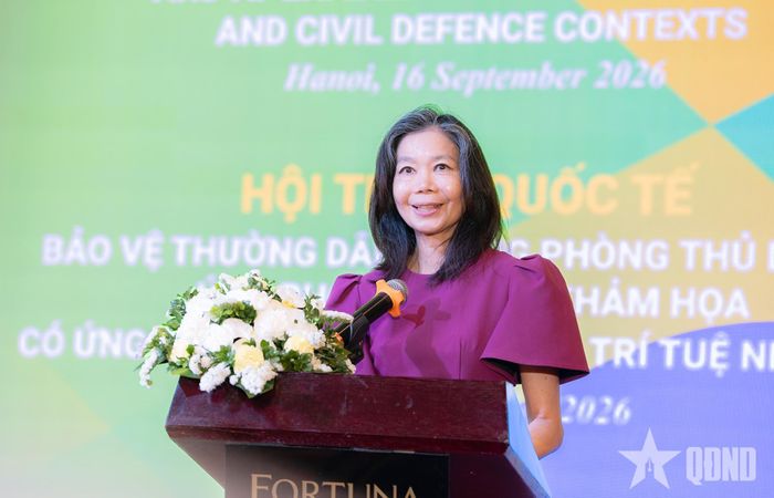 Bà Pauline Tamesis, Điều phối viên thường trú Liên hợp quốc tại Việt Nam.
