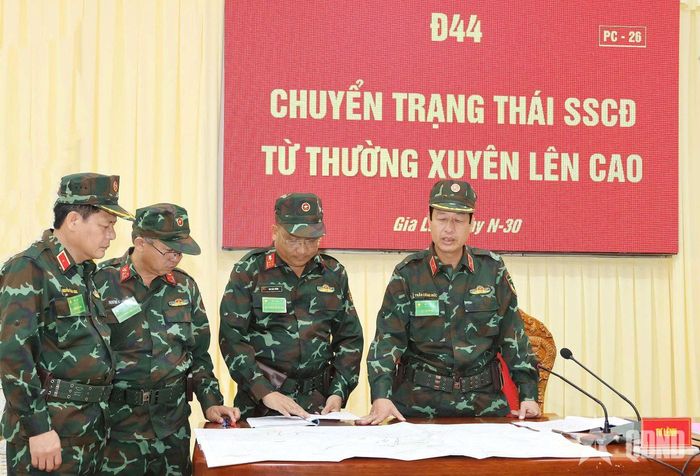 Các cơ quan báo cáo đề đạt với Bộ tư lệnh Quân đoàn 34.