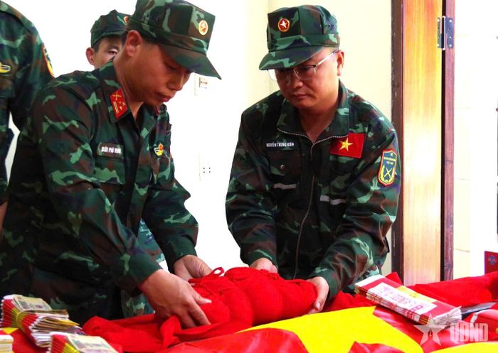 Hài cốt liệt sĩ được bảo quản tại Nhà chờ, Đội Tìm kiếm, quy tập HCLS, Bộ CHQS tỉnh Tuyên Quang. 