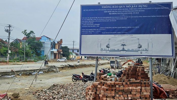 Dự án mở rộng đường Nguyễn Hoàng dự kiến hoàn thành trong tháng 10-2026.