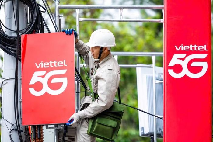 Viettel dự kiến hoàn thành 50 nghìn trạm 5G đến cuối năm 2026, phủ 97% dân số. Ảnh: Viettel